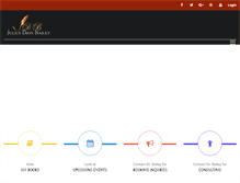 Tablet Screenshot of juliusbailey.com